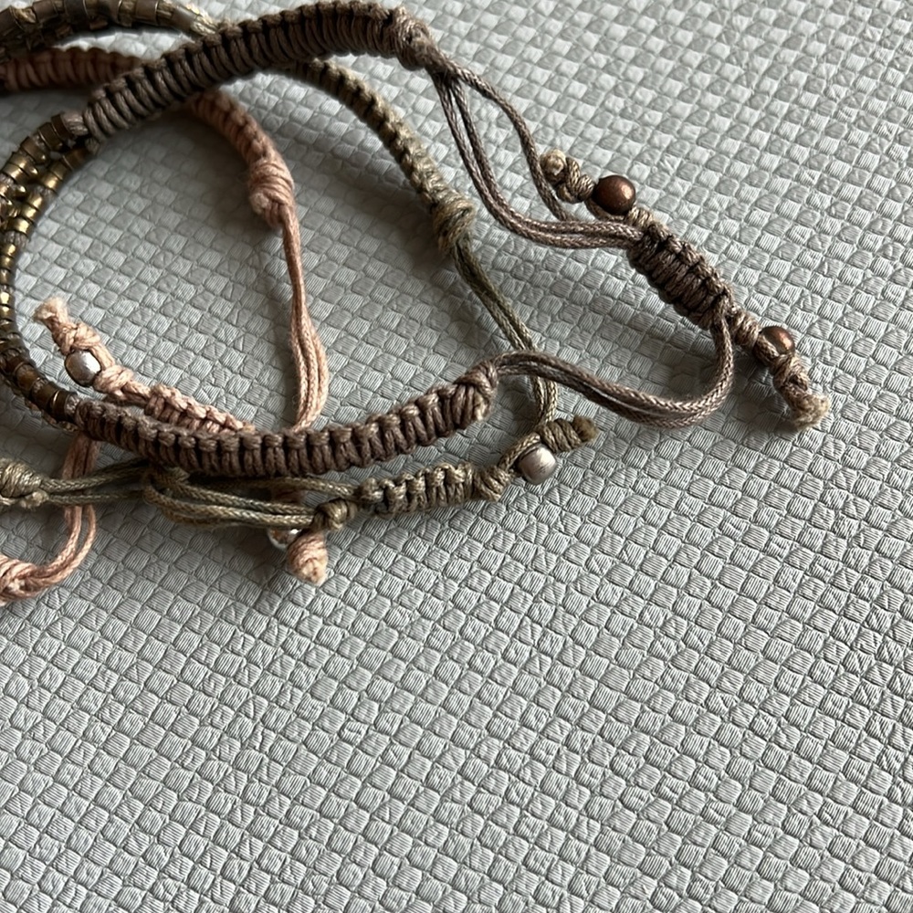 Stack bracelets - adjustable. - Picture 3 of 3